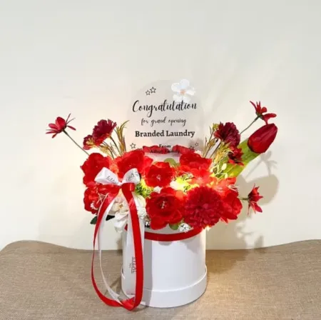 Bloom Box Akrilik Ucapan Grand Opening Yogyakarta